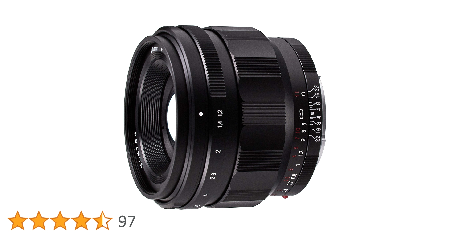 Amazon.co.jp: VoightLander NOKTON 40mm F1.2 Aspherical E